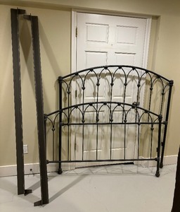 Black Metal Queen Bed Frame