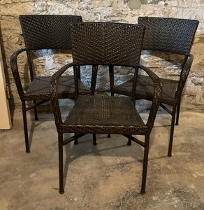Three Accent Arm Chairs
