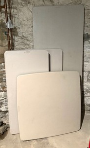 Four Lifetime Folding Tables