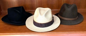 Three Stylish Hats by Stetson, Goorin Bros and Wigens