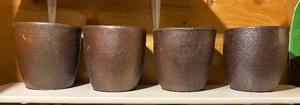 Four Pretty Planter Pots