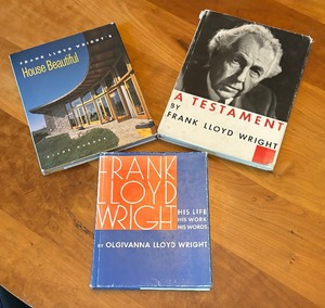 Three Frank Lloyd Wright Books
