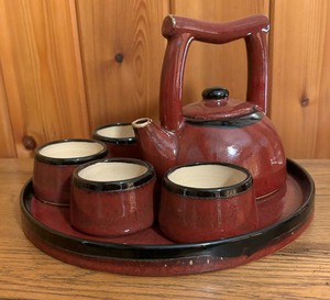 lot 91 image: Pier 1 Tea Service for Four