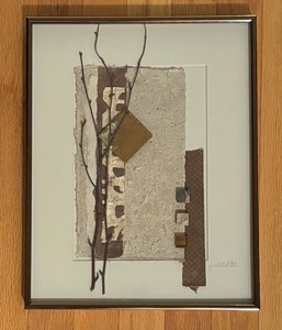 lot 94 image: Original Artwork with Sticks and Stones