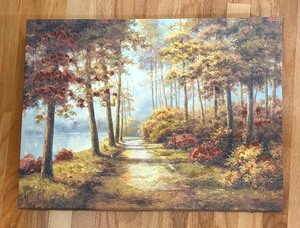 lot 171 image: Beautiful Scenic Path Print