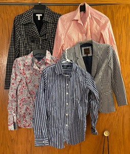 lot 153C image: Assorted Quality Womens Shirts and Jackets