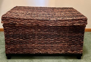 lot 232 image: Rattan Storage Basket