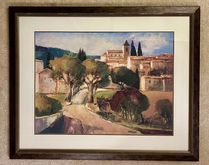 lot 239 image: Framed Print by Estivalet