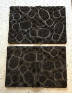 lot 267 image: Two Rubber Floor Mats