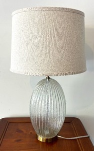lot 49 image: Stylish Table Lamp