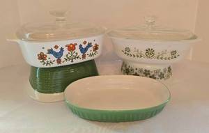 lot 152 image: Collection of Vintage and Modern Ovenware