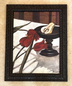 lot 371 image: Stunning Still Life Print by Shuang