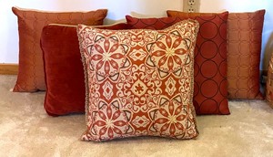 lot 377 image: Five Fabulous Accent Pillows