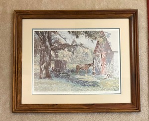 lot 382 image: August Afternoon in Harmony Limited Edition Print by John Heckman