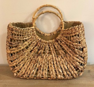 lot 392 image: Fancy Woven Handbag
