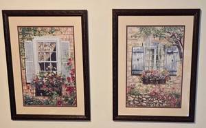 lot 314 image: Pair of Diana Voyajolu Garden Prints