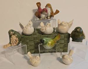 lot 326 image: Lovely Ceramic Bird Collection