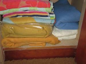 lot 31 image: Beach towels and blankets...