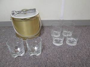 lot 66 image: Dishes and serving wate...