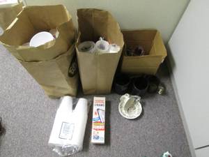 lot 74 image: Plastic and foam cups...