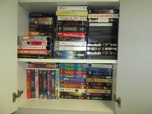 lot 84 image: Large collection of VHS movies...