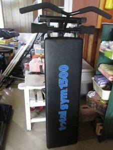 lot 112 image: Total Gym 1500 exercise machine...