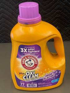 lot 55 image: 1.6 - Arm & Hammer with OxiClean Laundry Detergent