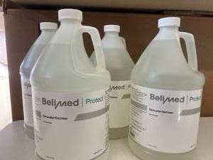 lot 34 image: $$$$ Lot of 4 Gallon Size NEW BeliMed Protect Descaler Delimer Concentrate - Expiration 1025