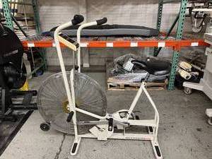 lot 46 image: Schwinn Airdyne Home Gym Recumbent Exercise Workout Physical Therapy Bike - 300 lbs. Weight Capacity - Good Working Condition