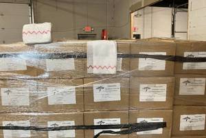 lot 1 image: Wow MSRP $1200  15 Cases (250 each per case) NEW Medline Cloth Microfiber Cleaning Clothes - Disposable -&nbspDurable performance and soft feel, Large coverage with a streak-free quick dry fibers - perfect for the shop or cleaning companies