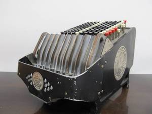 lot 16 image: Very Cool Old Vintage Industrial BRANDT Automatic Cashier Machine