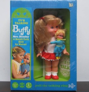 lot 49 image: Brand New Sealed Vintage Talking BUFFY Doll