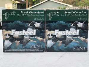 lot 246 image: 2 Full Boxes of 12 Gauge FASTEEL Shotgun Shells