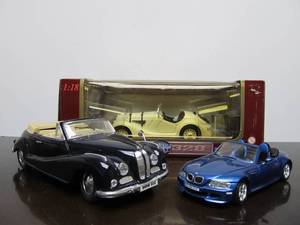 lot 77 image: Lot of 3 Diecast Metal BMW Cars
