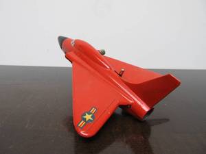 lot 100 image: Heavy Vintage Working Cast Metal SCHUCO Wind-Up Airplane wKey