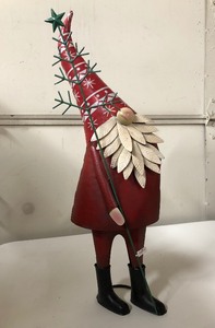 lot 119 image: Brand New Large Metal Christmas Santa Claus Display