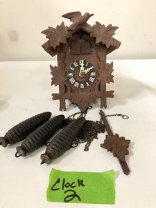lot 193 image: Nice Vintage Black Forest Cuckoo Clock #2