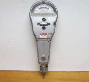 lot 145 image: Original Vintage 1950s-60s Parking Meter