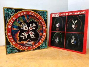 lot 271 image: Vintage KISS Vinyl Record & 500 Piece Puzzle