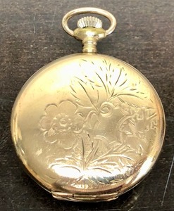 lot 301 image: Working Antique WALTHAM Gold Filled 7-Jewel Pocket Watch