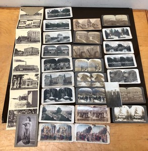 lot 311 image: Large Lot of Antique Stereoview Cards