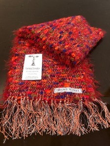 lot 361 image: Brand New Handwoven Twisted Textiles Scarf by W. John Jameson III