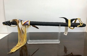 lot 386 image: Wonderful Native American Handmade Horse Flute