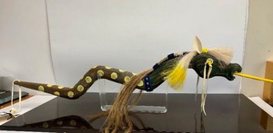 lot 392 image: Large & Impressive Native American Handmade Dream Horse by Curley Youpee
