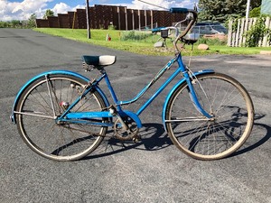 lot 401 image: Nice Old Vintage SCHWINN BREEZE Bicycle - Blue