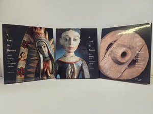 lot 422 image: Great Condition Set of 3 Large Coffee Table Books on Religious Art of New Mexico - A Land So Remote