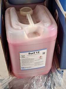 lot 163 image: Lot of (4) Diamond Shine Bullseye Surf 12 Concentrated Surfactant System 5-gallon Plastic Jug