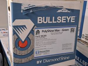 lot 156 image: Lot of (3 Cases) Diamond Shine Bullseye PolyShine Max Premium Polymer Foam Wax 5gal Case Pack 2.5-gallon Plastic Jug 2-count ( 6 total items )