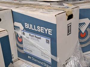 lot 149 image: Lot of (3 Cases) Diamond Shine Bullseye Rust Repel Underbody Rust Inhibitor 2.5-gallon Plastic Jug 2-count ( 6 total items )