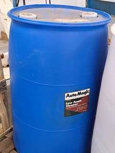 lot 409 image: Lot of (1) Auto Magic Low Foam Cleaner Low Suds All-Purpose CleanerDegreaser 715-55 55-gallon Plastic Drum